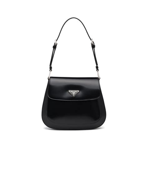 borsa a spalla prada cahier in pelle|borse prada.